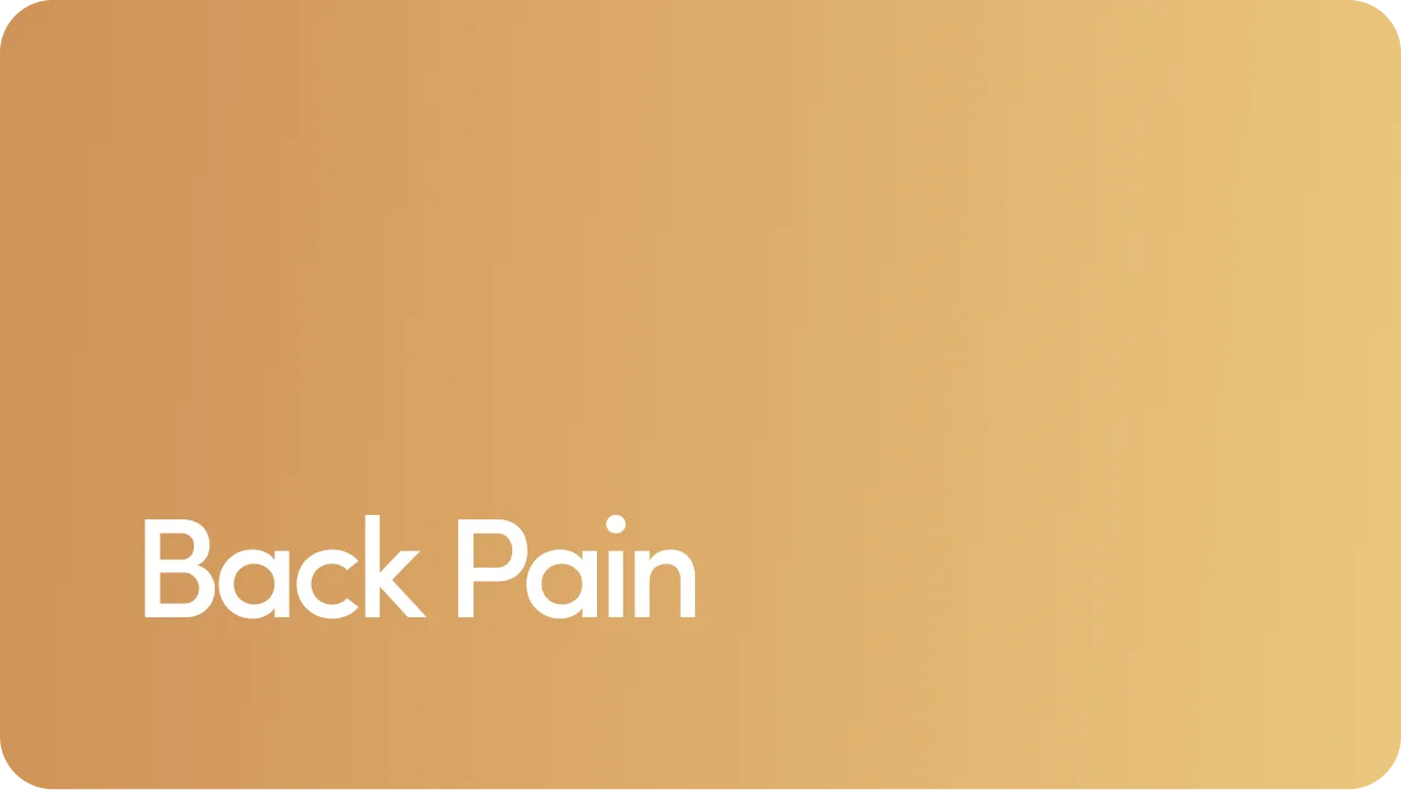 Back Pain