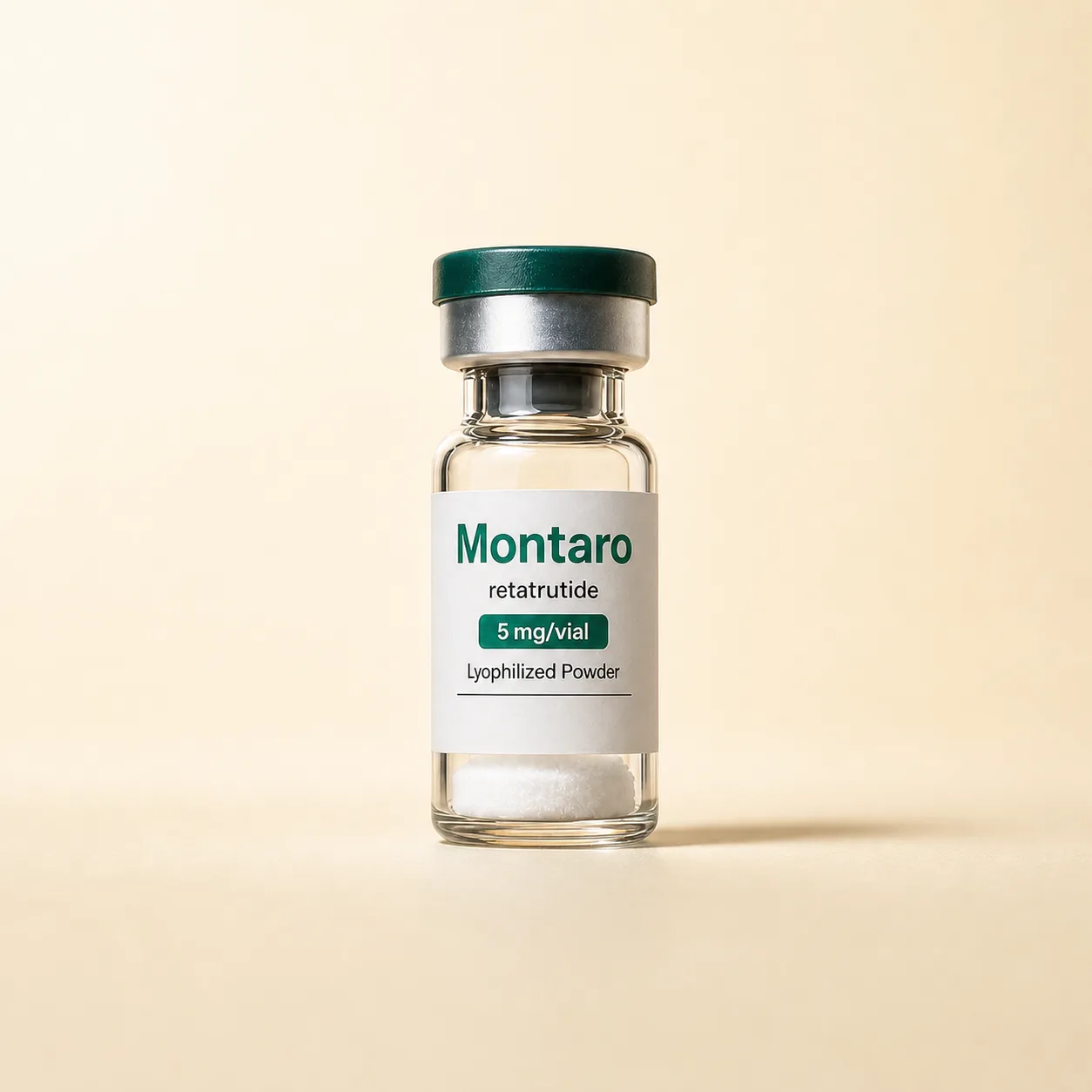 Montaro lyophilized powder vial